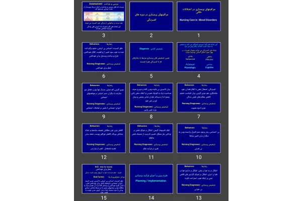 پاورپوینت مراقبت های پرستاری در اختلالات خلقی