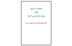 جزوه راهنمای کد دهی انواع ریموت های دستی (آنبرد) انواع خودروهای ایرانی ایران خودرو و سایپا