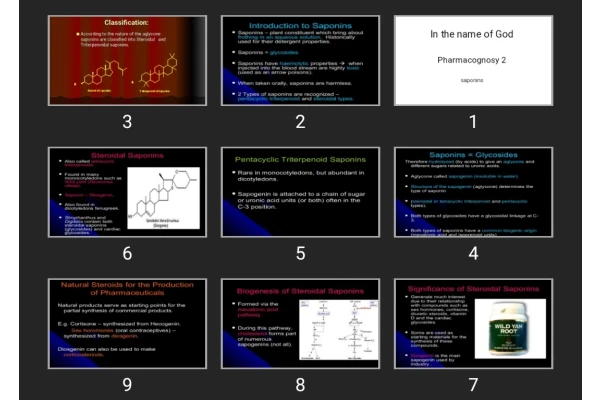 پاورپوینت Pharmacognosy ۲
