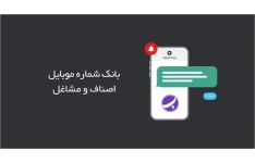 بانک شماره موبایل با تفکیک مشاغل