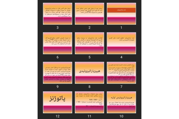 پاورپوینت غدد پاراتیروئید