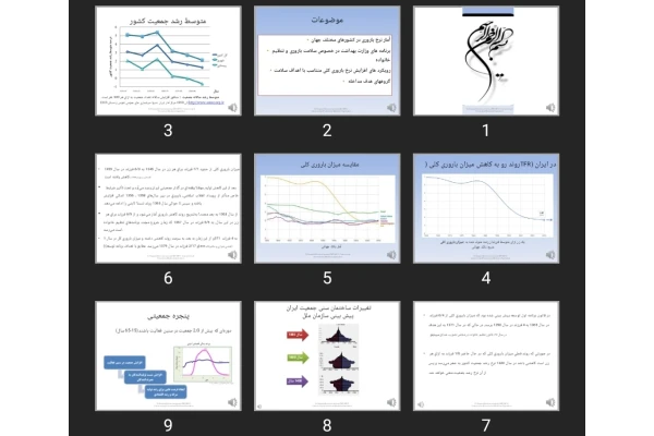 پاورپوینت Iran population policy