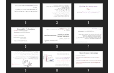 پاورپوینت اتساع پذیری عروقی و عملکرد سیستم شریانی وریدی