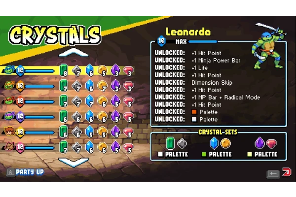 فایل سیو کامل شده بازی لاکپشت های نینجا انتقام شردر - TMNT Shredder Revenge