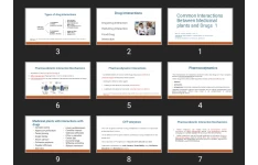 پاورپوینت Common Interactions Between Medicinal plants and Drugs  1