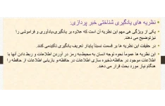 پاورپوینت فصل  ششم و هفتم ( آزوبل و خبرپردازی) روانشناسی پرورشی نوین