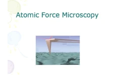 میکروسکوپ نیروی اتمی، Atomic Force Microscopy