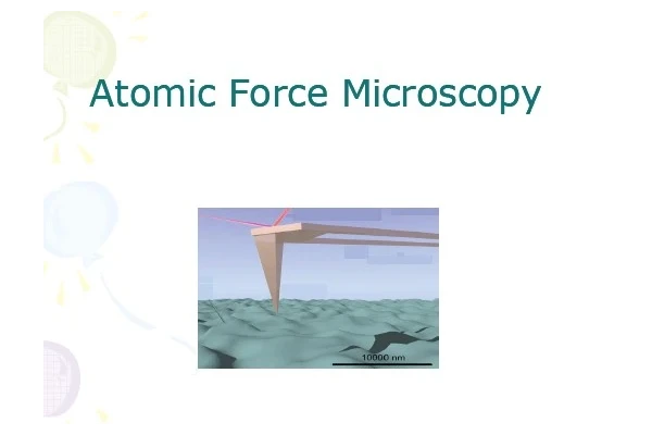 میکروسکوپ نیروی اتمی، Atomic Force Microscopy