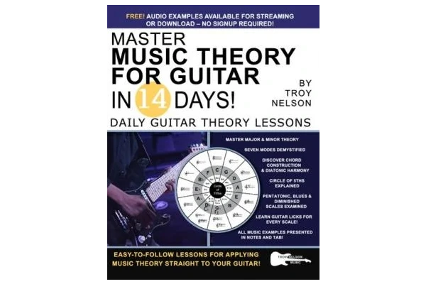 Master Music Theory for Guitar in 14 Days: Daily Guitar Theory Lessons (Play Guitar in 14 Days)-کتاب انگلیسی