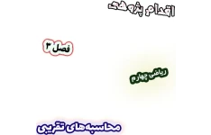 اقدام پژوهی چگونه مهارت تقریب‌زنی را در دانش‌آموزان تقویت کردم؟ ، ریاضی چهارم