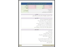 طرح درس روزانه کنایه فارسی ششم دبستان بر اساس روش تدریس پروژه محور