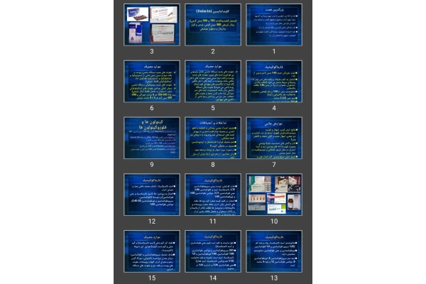 پاورپوینت کینولون ها