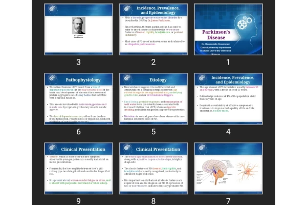 پاورپوینت Parkinson’s Disease