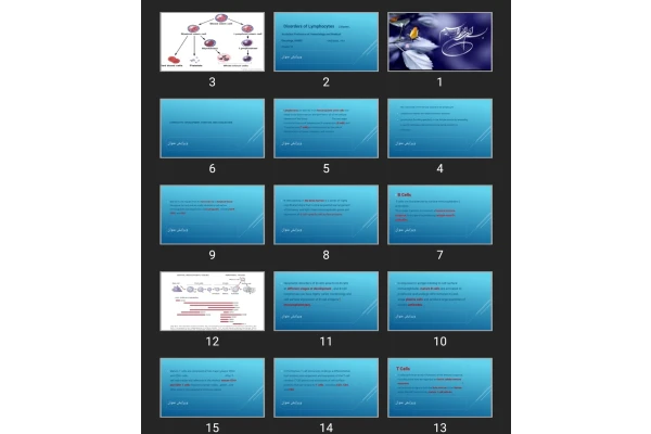 پاورپوینت Disorders of Lymphocytes