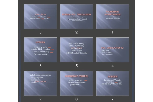 پاورپوینت PULMONARY HYPERTENSION