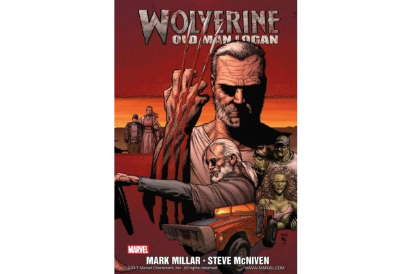 کمیک بوک Wolverine old man logan  / mark Miller / اورجینال