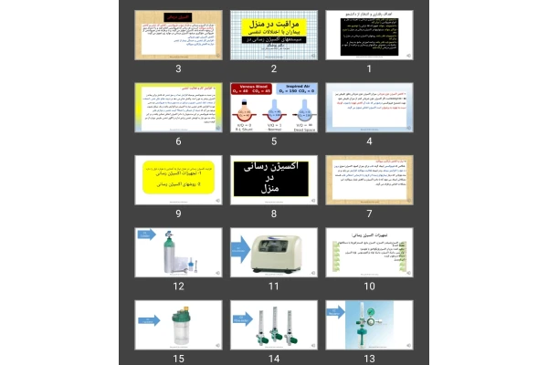 پاورپوینت مراقبت در منزل بیماران با اختلالات تنفسی