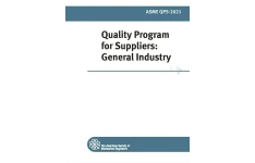 🟨 برای اولین بار  🌺ASME QPS 2021  🌼Quality Program for Suppliers: General Industry