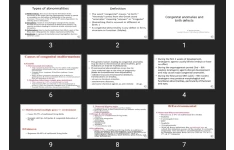 پاورپوینت Congenital anomalies and birth defects