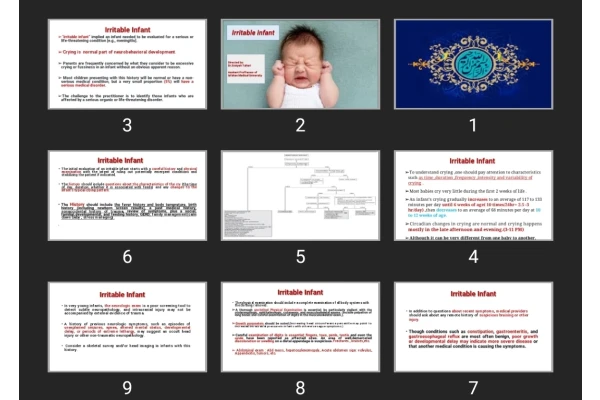 پاورپوینت Irritable infant