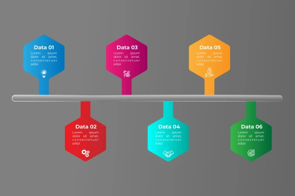 اینفوگرافیک مراحل انجام کار و تحقیقات