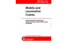 🔵دانلود استاندارد جرثقیل‌های موبایل ویرایش ۲۰۲۱  🌺ASME B30.5 2021  ♦️Mobile and Locomotive Cranes