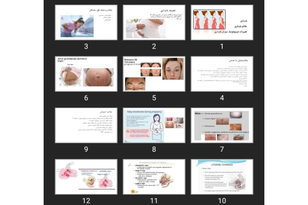 پاورپوینت فيزيولوژی بارداری