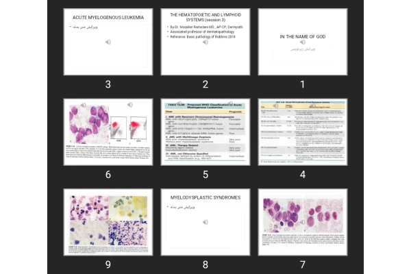 پاورپوینت THE HEMATOPOIETIC AND LYMPHOID SYSTEMS