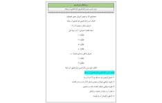 روش تدریس درس اوّل فارسی اول ابتدایی آب باران