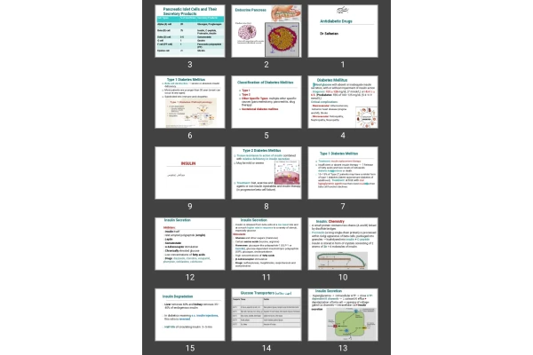 پاورپوینت Antidiabetic Drugs