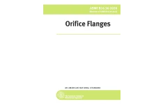 🟢دانلود استاندارد ارفیس فلنج ویرایش 2020  🌺ASME B16.36 2020  ♦️Orifice Flange