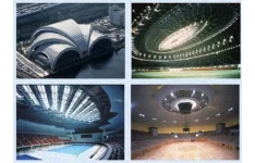 پاورپوینت بررسی فناوری های نوین و كاربرد سازه های فضاكار در طراحی و اجرای فضاهای ورزشی