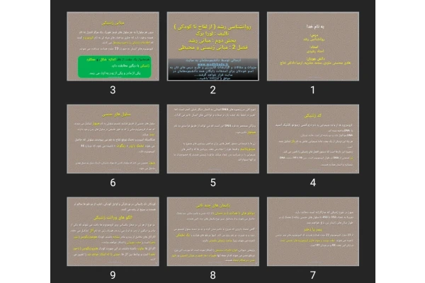 پاورپوینت مبانی زیستی و محیطی کتاب روانشناسی رشد لورا برک