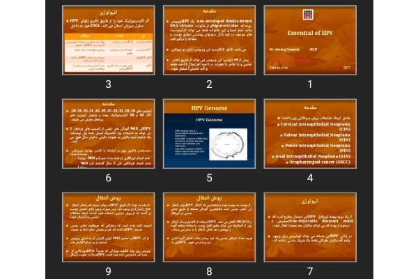 پاورپوینت Essential of HPV