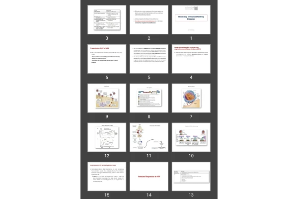 پاورپوینت Secondary Immunodeficiency Diseases