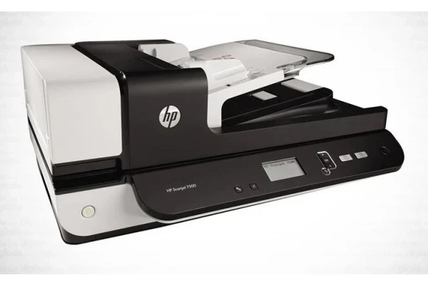 برنامه درایور اسکنر اچ پی مدل Scanjet Enterprise 7500