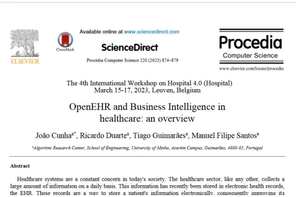 ترجمه مقاله معتبر الزویر 2023  با عنوان  OpenEHR   (پرونده الکترونیک سلامت ) و هوش تجاری در مراقبت های بهداشتی: یک مرور کلی