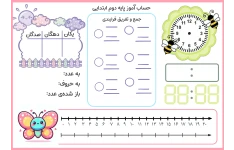 تخته حساب آموز پایه دوم ابتدایی