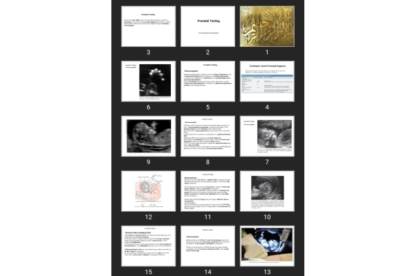 پاورپوینت Prenatal Testing