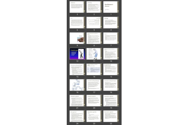 پاورپوینت Parkinsons disease class
