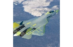 مدلینگ جنگنده sukhoi T 50 pak fa