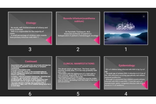 پاورپوینت Roseola