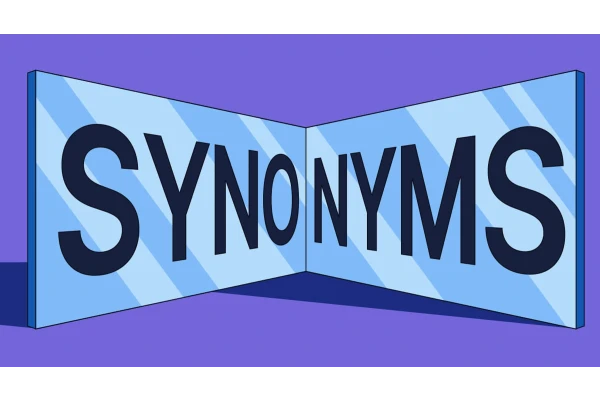 مترادف های زبان انگلیسی