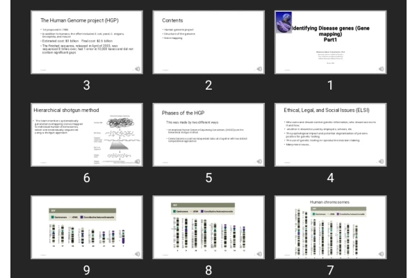 پاورپوینت Identifying Disease genes (Gene mapping) Part1