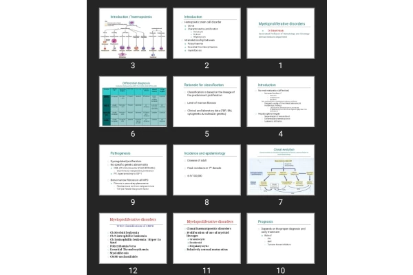 پاورپوینت Myeloproliferative disorders